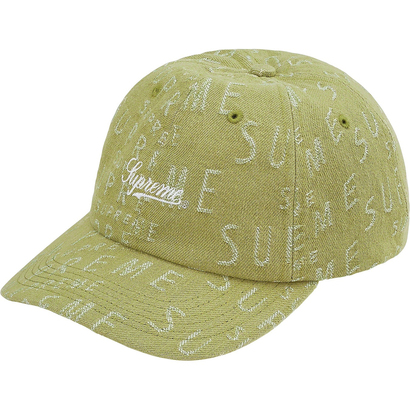 Warp Jacquard Logos Denim 6-Panel view 6